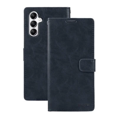 Goospery Bluemoon Diary for Galaxy A16 - Navy Phonnic