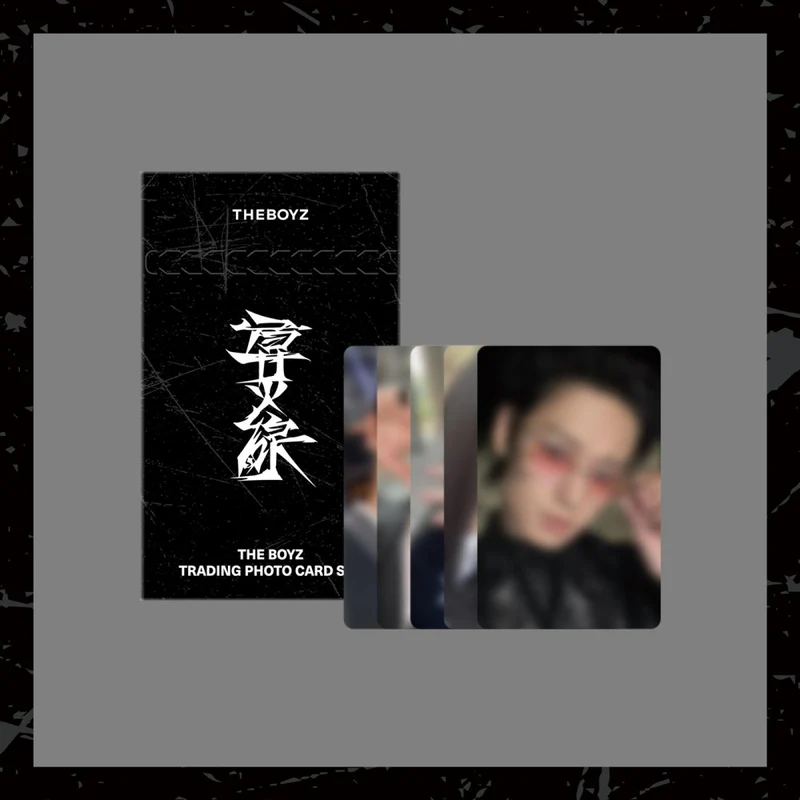 THE BOYZ - [TRIGGER / 導火線 (도화선)] 9th Mini Album POP-UP MD RANDOM TRADING PHOTO CARD SET