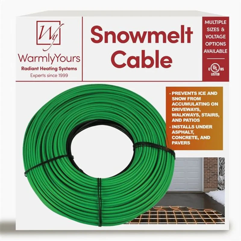 WarmlyYours Snow Melt Cable - 240 V - 342 ft. - 16.7 A