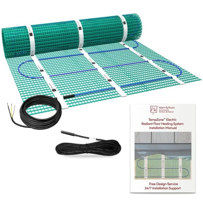 WarmlyYours Tempzone™ 3-ft x 8-ft 120V Green Easy Mat
