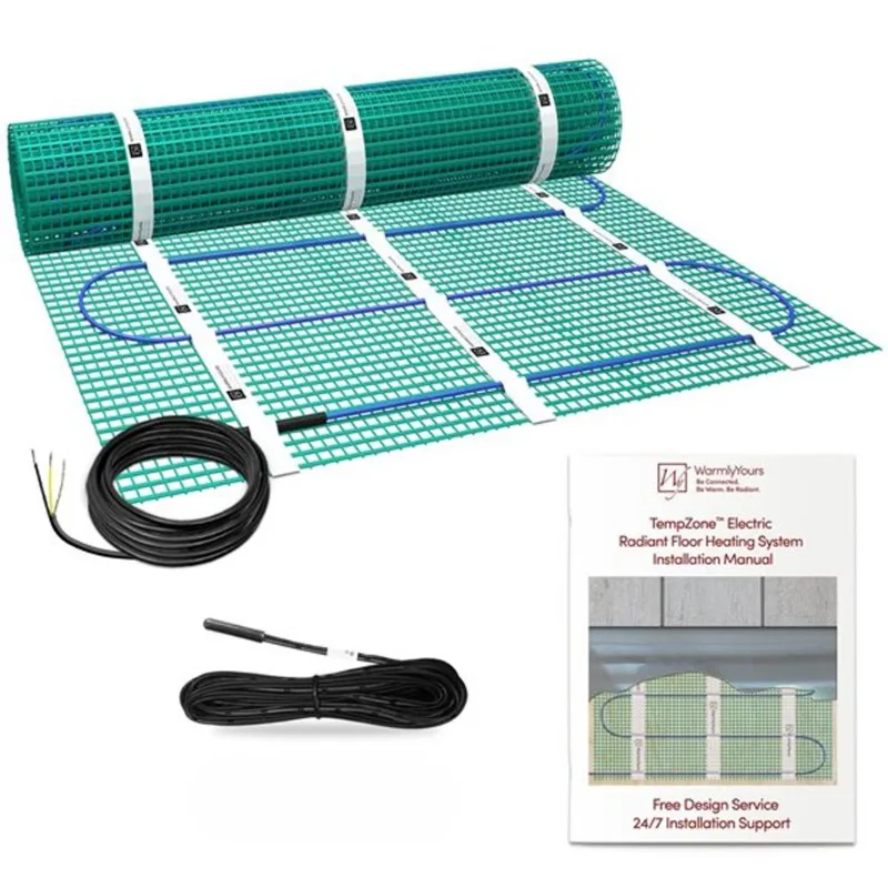 WarmlyYours Tempzone™ 3-ft x 10-ft 120V Green Easy Mat