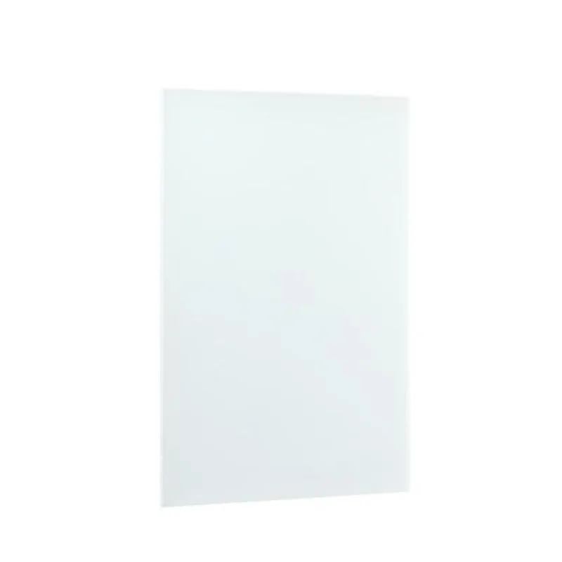 WarmlyYours Ember Radiant Heating Plug-in Panel - 600 W - White Glass