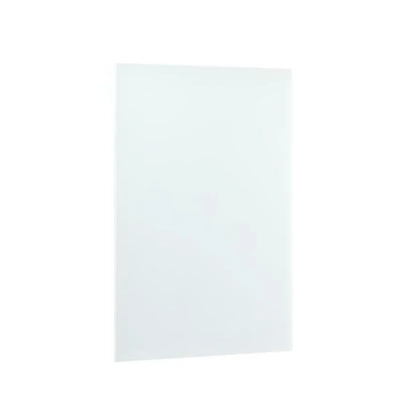WarmlyYours Ember Radiant Heating Plug-in Panel - 800 W - White Glass