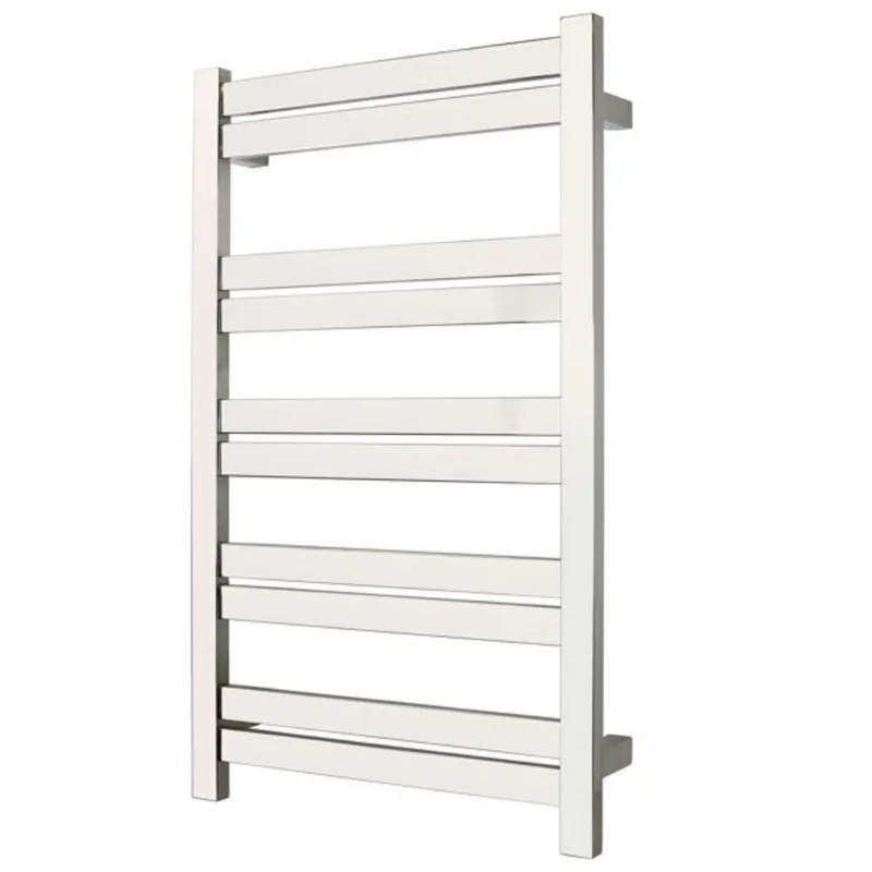 WarmlyYours Grande Polished and Hardwired Towel Warmer - 10 bars