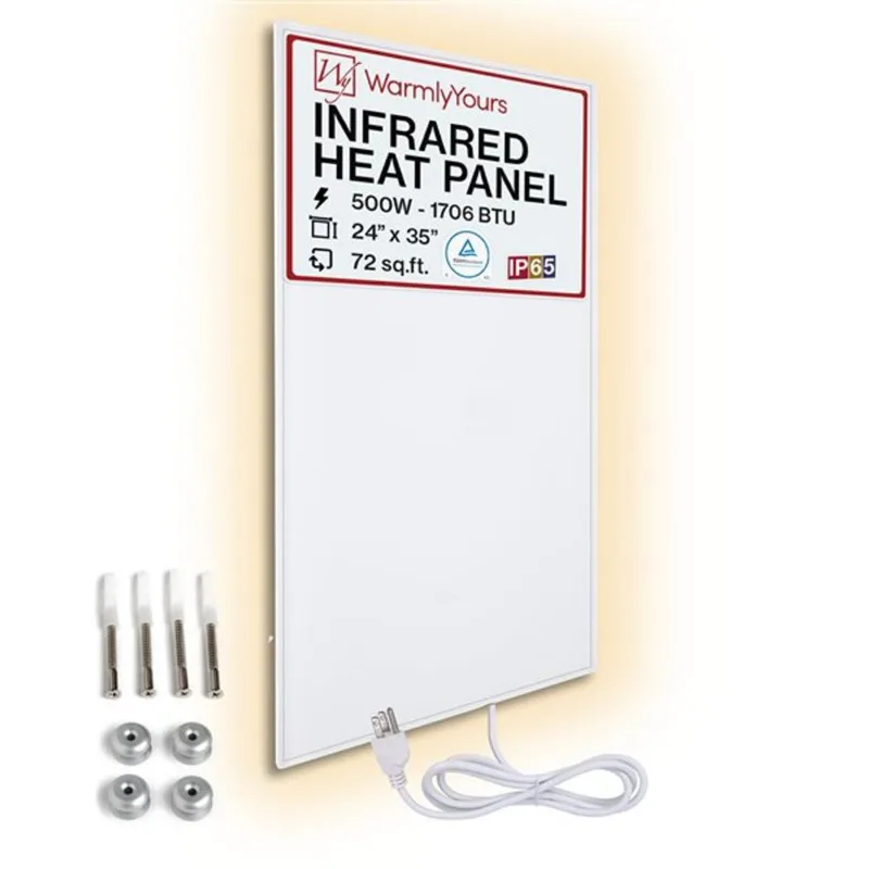 Warmlyyours Ember Flex 500 120-Volt Radiant Heater (35-in L x 35-in H Grille)