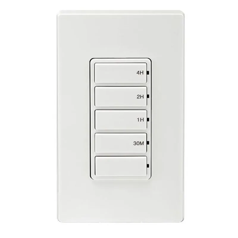 WarmlyYours White Hardwired 4-Setting Countdown Wall-Mount Timer