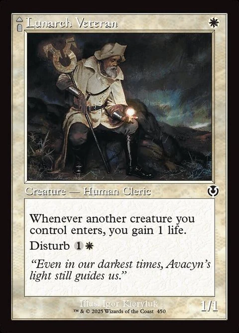 Lunarch Veteran // Luminous Phantom (450) Non-Foil / Near Mint