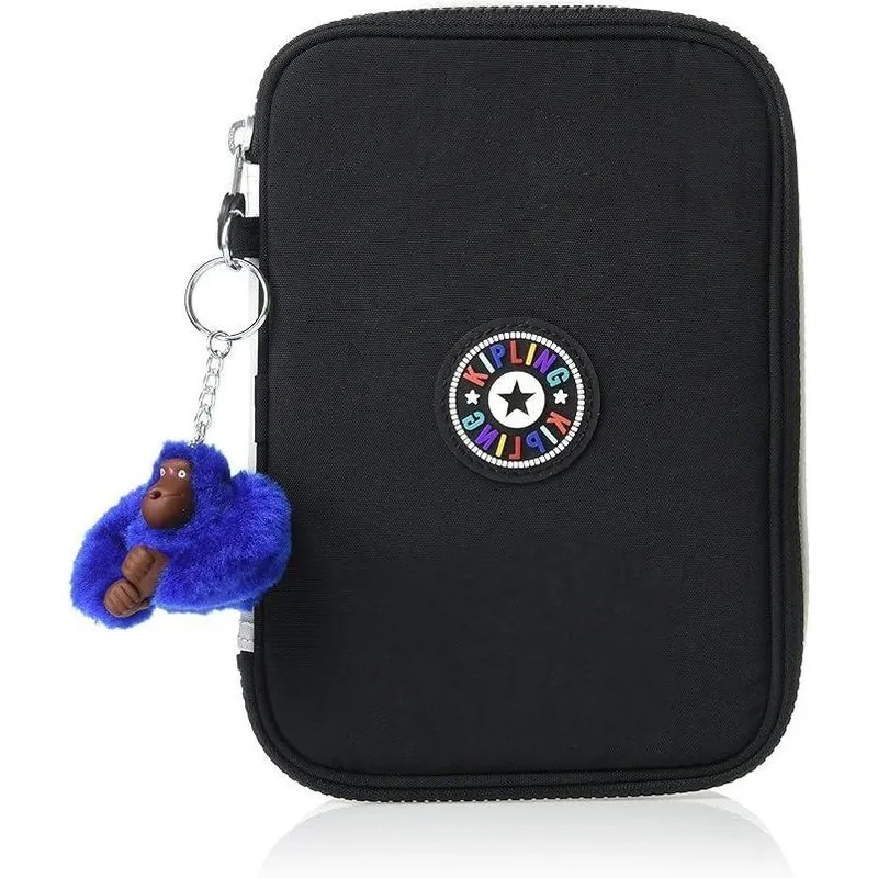 Estojo Kipling 100 Pens Bw Combo + Chaveiro Sonia 15x6x21 Cm