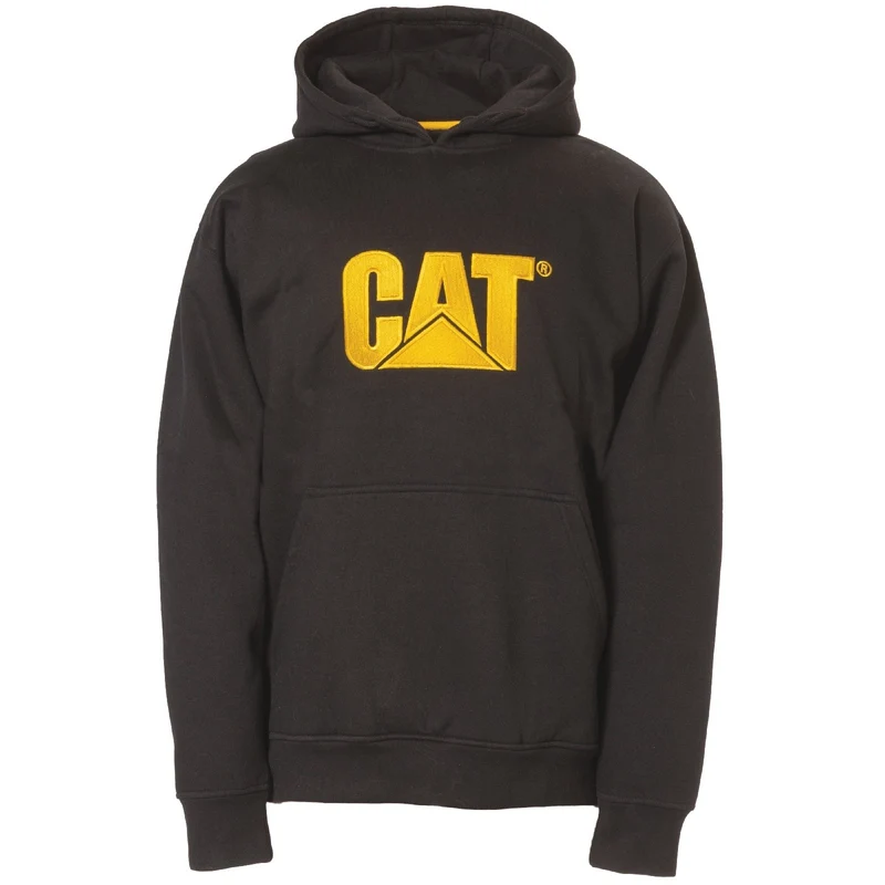 Caterpillar Trademark Hooded Sweatshirt Black / L