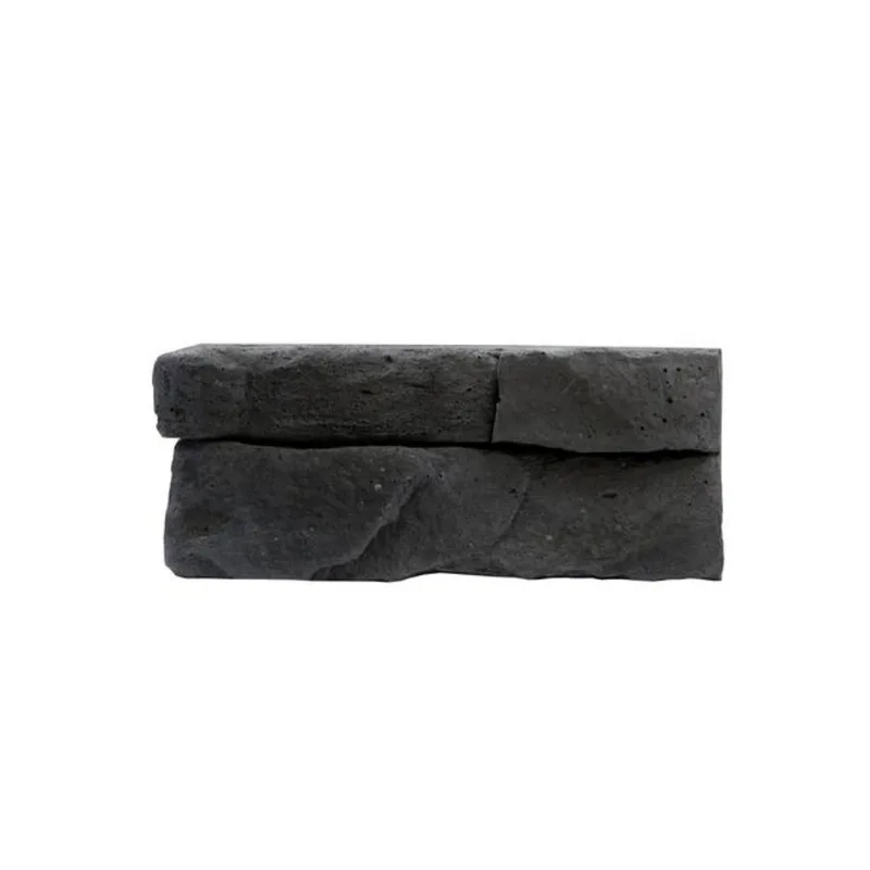Fusion Stone Great Lakes Carbon Stone Corner Faux Stone Veneer