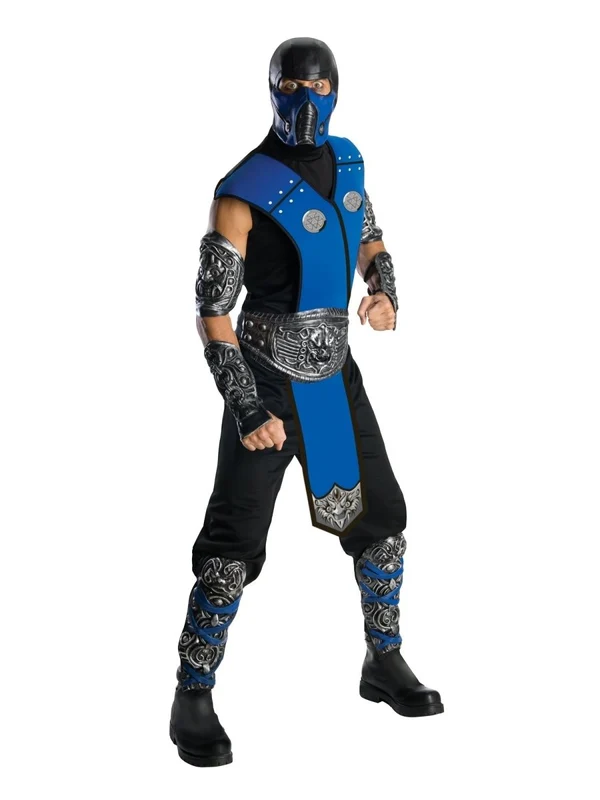 Sub-Zero-Kostüm für Herren Ein Größe