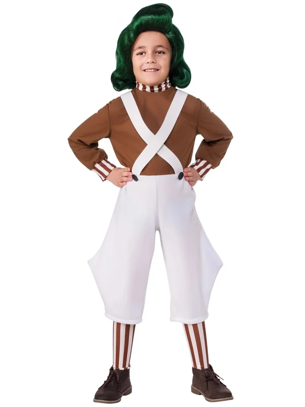 Oompa Loompa Kostüm Junge 11-13 Jahre