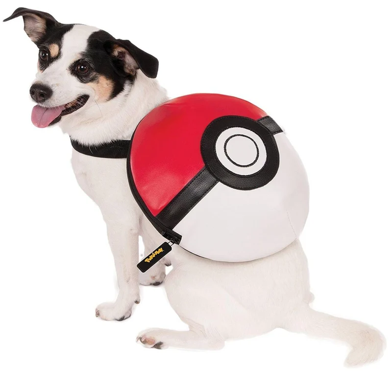 Pokemon Poke Ball Backpack Pet Costume Small/Medium