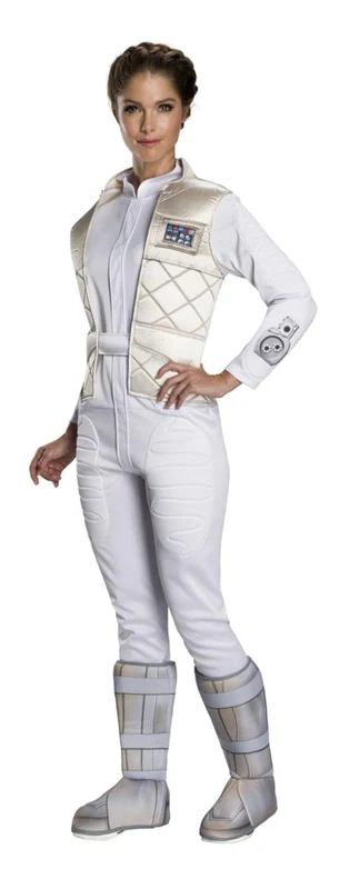 Star Wars Classic Princess Leia Hoth Adult Costume Small