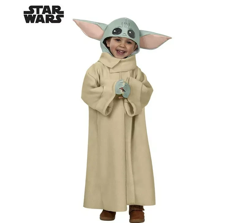 Disfraz de Baby Yoda clásico Star Wars para niños 5-6A