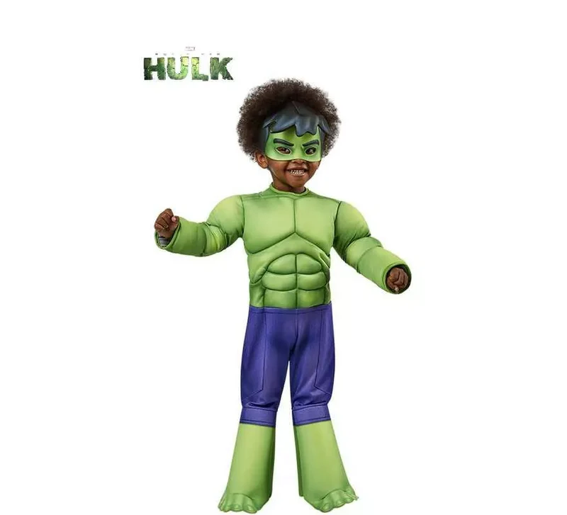 Disfraz de Hulk de Spidey y sus increíbles amigos para niño 2-3A