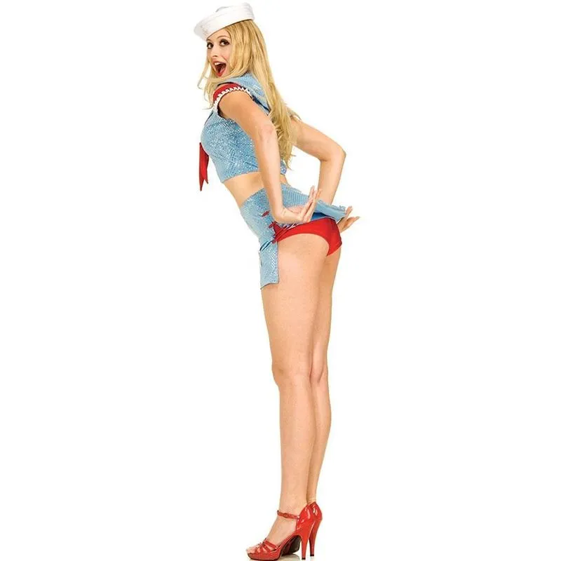 Shipshape Sassy Sailor 3-piece Womens Costume Tamanho Xs