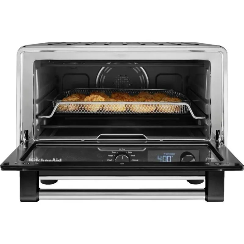 Kitchenaid Forno Digital De Bancada Com Air Fry Black Matte