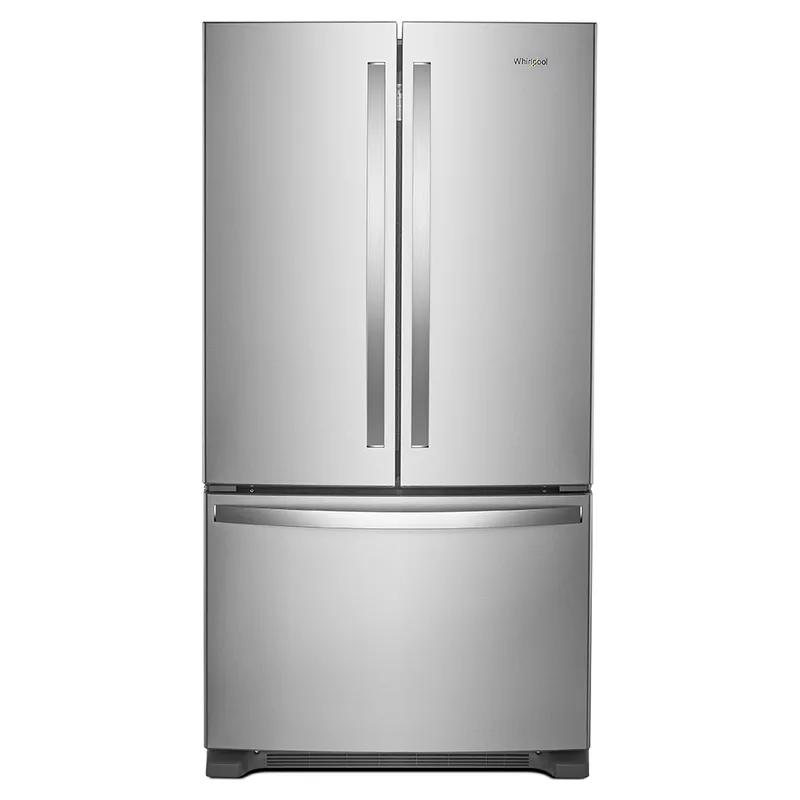 Refrigerador Whirlpool 25 pies cúbicos French Door de 3 puertas Gris WRF535SMHZ