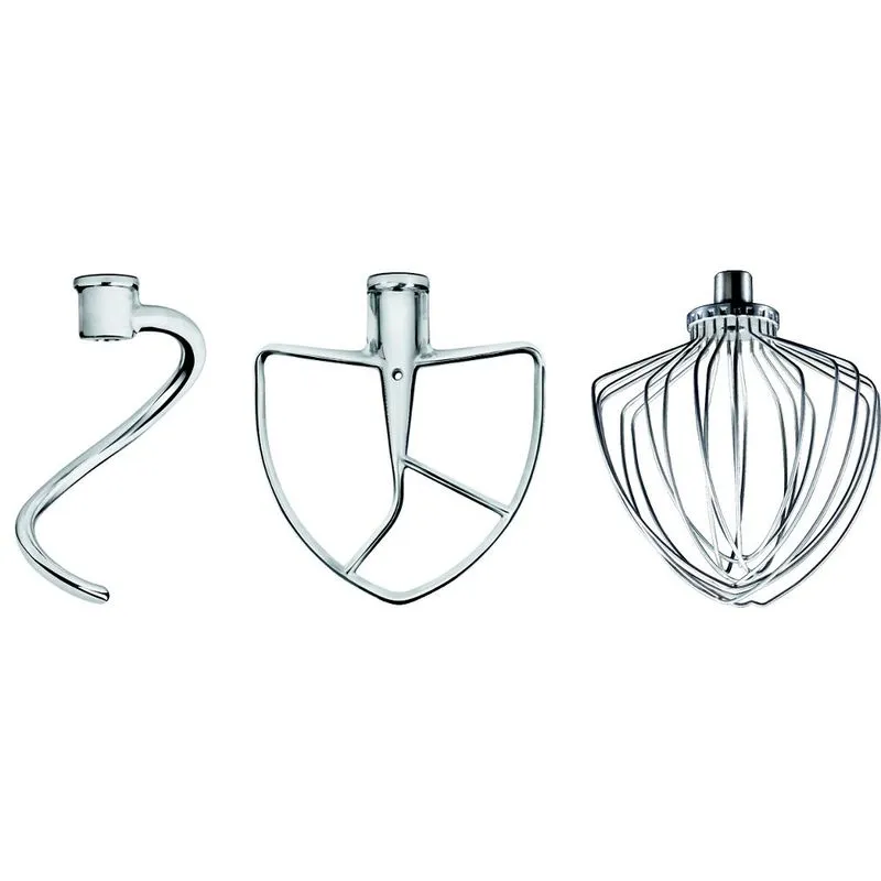 3 Piece Stainless Steel Accessory Set for select KitchenAid® Bowl-Lift Stand Mixers KSM7BL3PSS