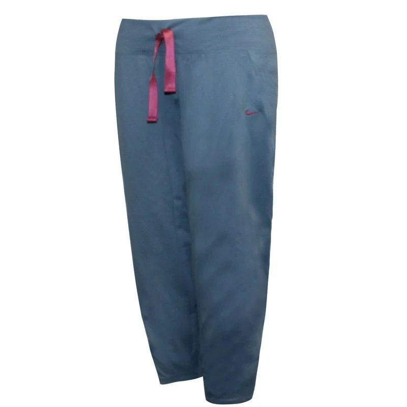 Nike Fit Dance Knit Womens Capri Pants Training Gym Blue 212702 401 A57E XS