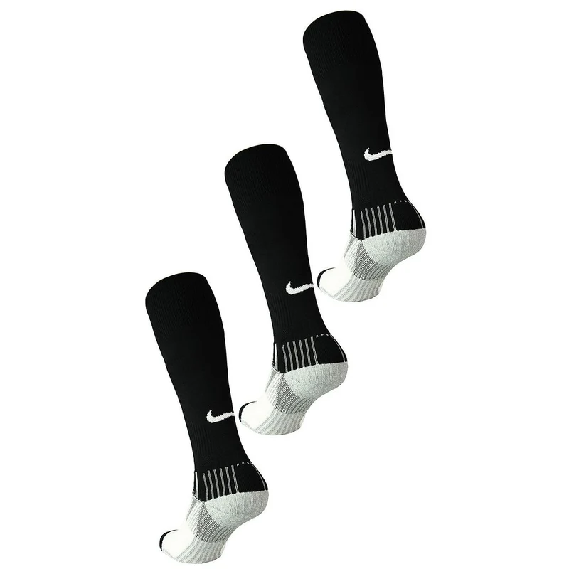 Nike 3-Pack Kids Black Football Socks 12k-2
