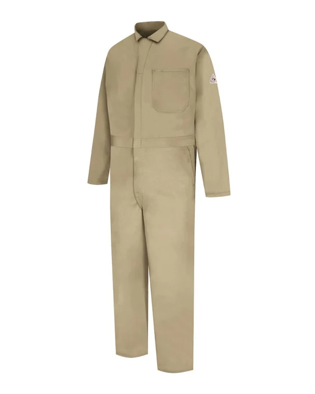 Bulwark CEC2EXT Classic Coverall Excel FR Extended Sizes - Khaki Brown-Light / 60