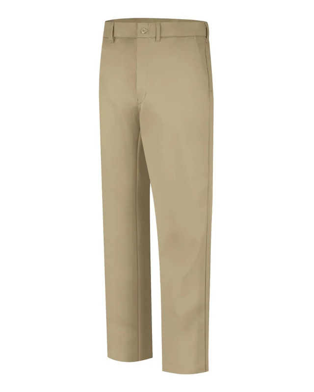 Bulwark PEW2 Excel FR Work Pants - Khaki - Unhemmed Brown-Light / 36W