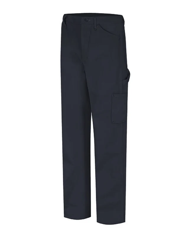 Bulwark PLJ8 Dungaree - EXCEL FR ComforTouch - 11.0 oz - Navy - Unhemmed Blue-Navy / 30W