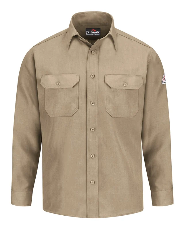 Bulwark SND2 Uniform Shirt Nomex IIIA - Tan Brown-Light / Adult 3XL