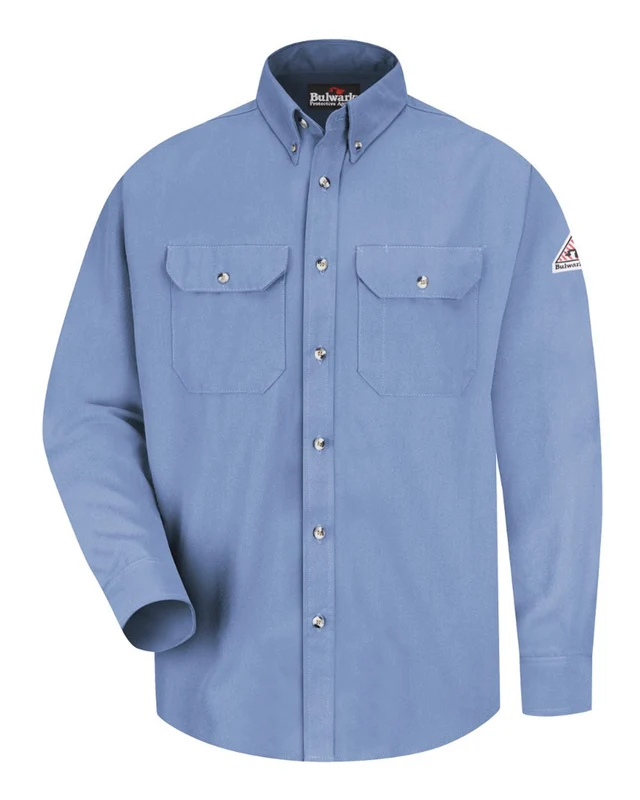 Bulwark SMU2 Men's Uniform Shirt - Light Blue Blue-Light / Adult S