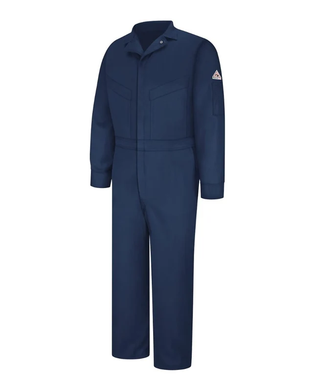 Bulwark CLD4T Deluxe Coverall - Tall Sizes - Navy Blue-Navy / 54
