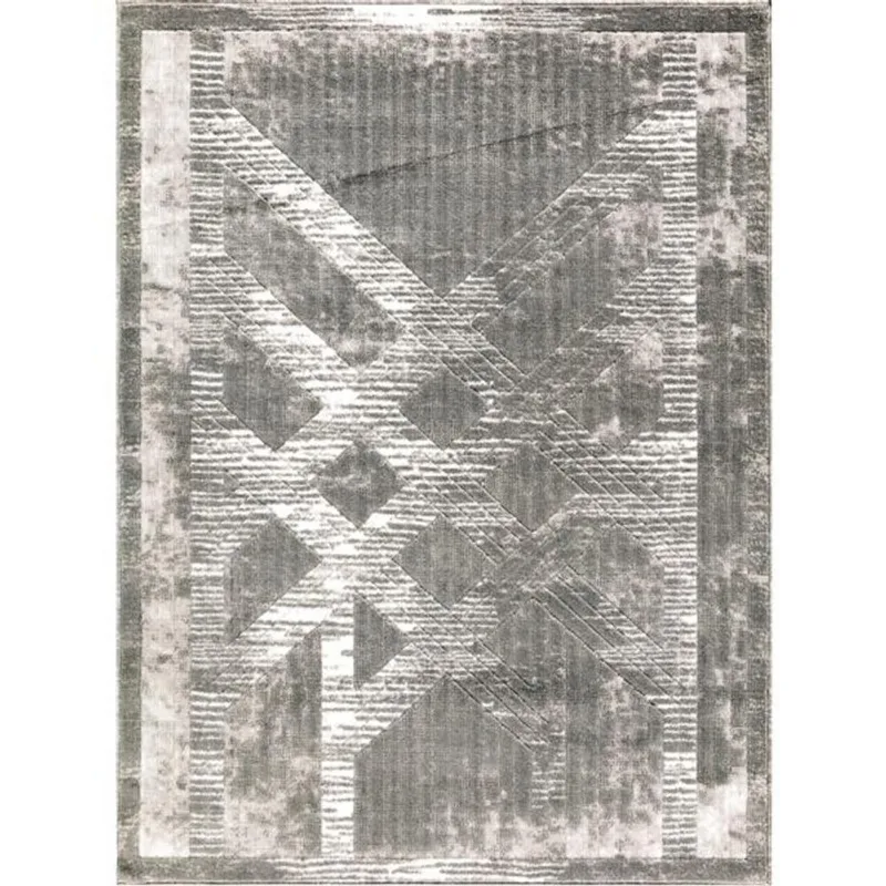 Segma Luminance 5-ft x 8-ft Jenny Grey Area Rug