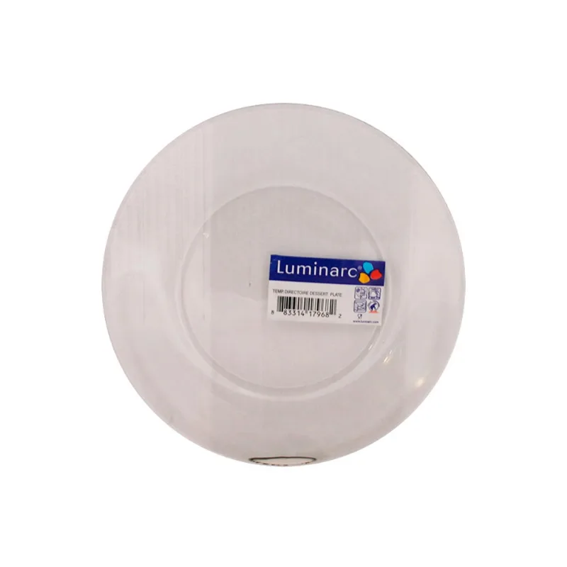 Plato De Vidrio Para Postre Directoire Mercator 19 Cm