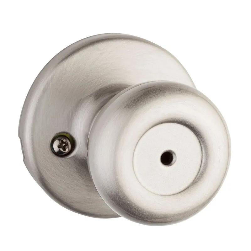 Botão De Privacidade Kwikset Tylo Satin Nickel Para Cama E Banho