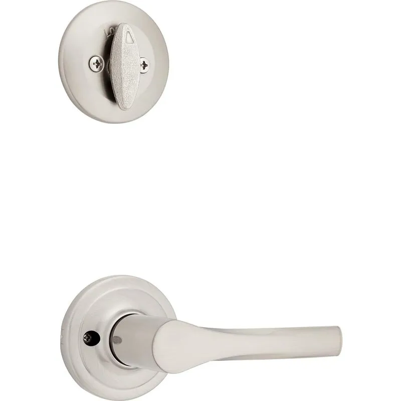 Pacote De Acabamento Para Conjuntos De Alças Kwikset 966hyl 15 Univ - Satin Nickel