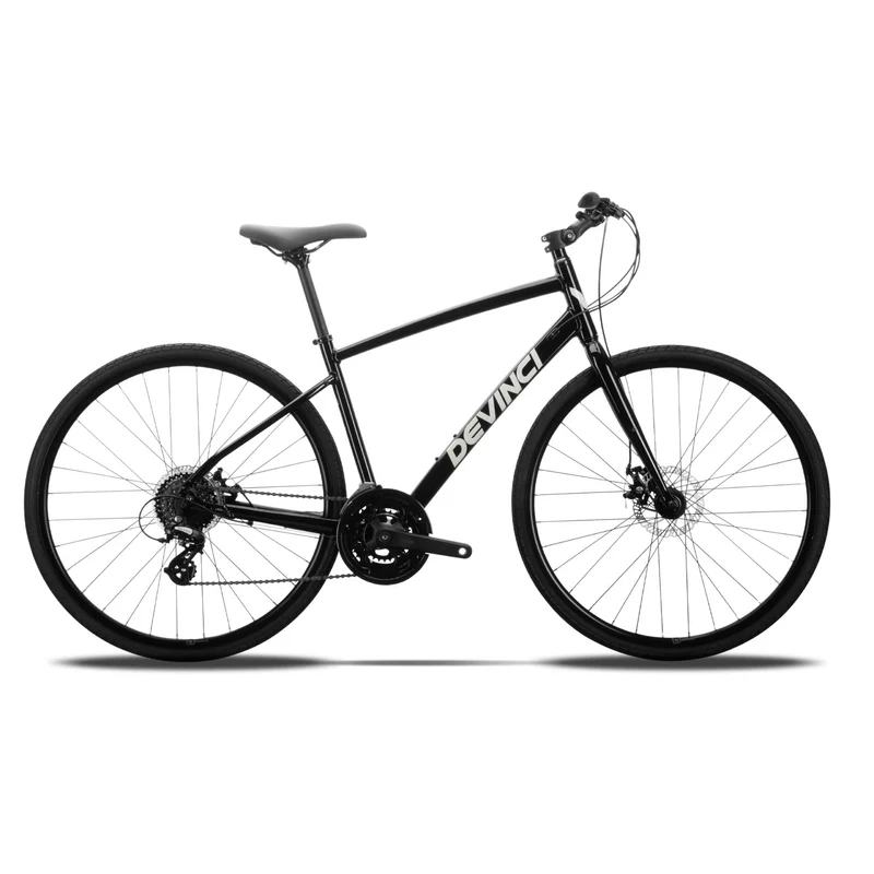 Devinci Milano 1 Altus Disc 21s Bike Black Dust / L