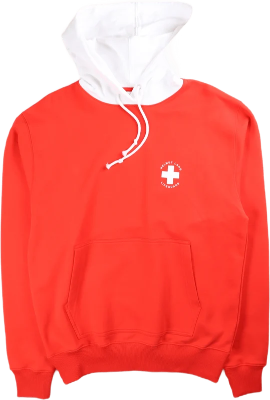 Lifeguard Hoodie Fiery Red L