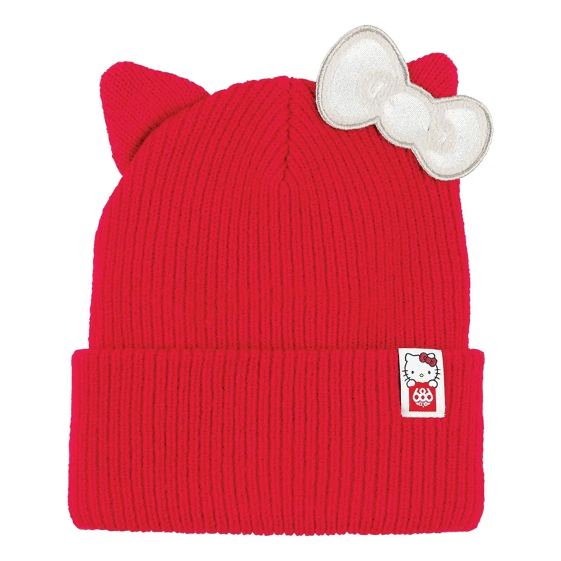 686 Women's Hello Kitty Beanie Hello Kitty Red / OS