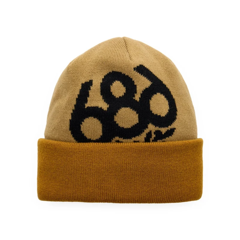 686 Youth Wreath Fleece Lined Beanie Khaki / OS