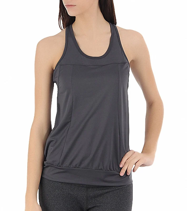 prAna Women's Gabrielle Yoga Top Coal / XL
