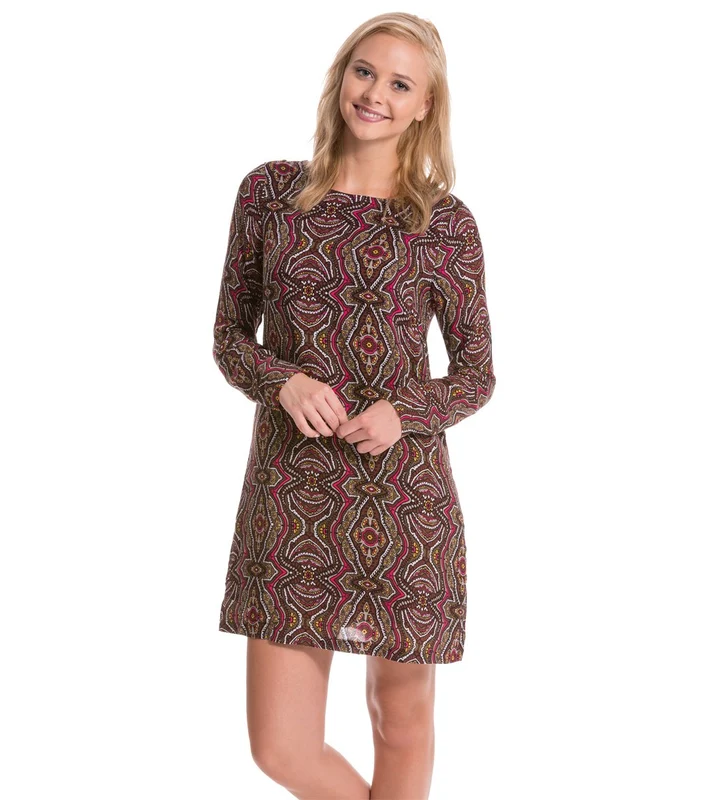 prAna Cece Dress Mahogany / S