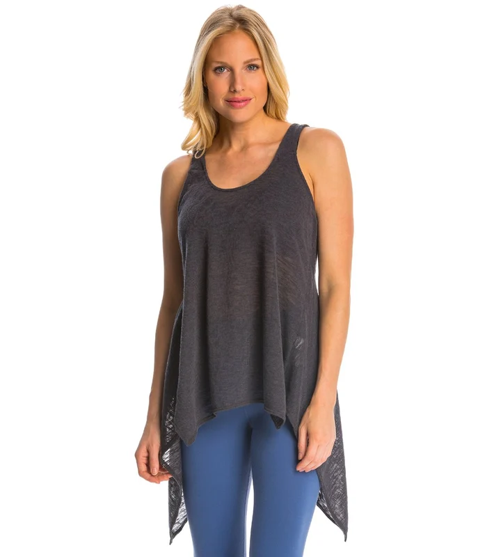 prAna Whisper Workout Tank Top Coal / XS