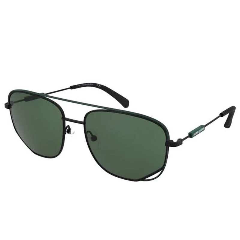 Calvin Klein Jeans Polycarbonate Green Sunglasses One Size