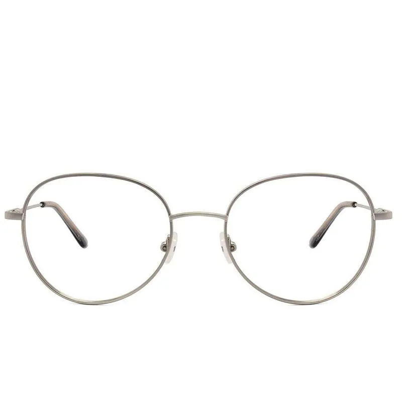 Armação Calvin Klein Ck19130 045 52-18 140 Redondo Prateado