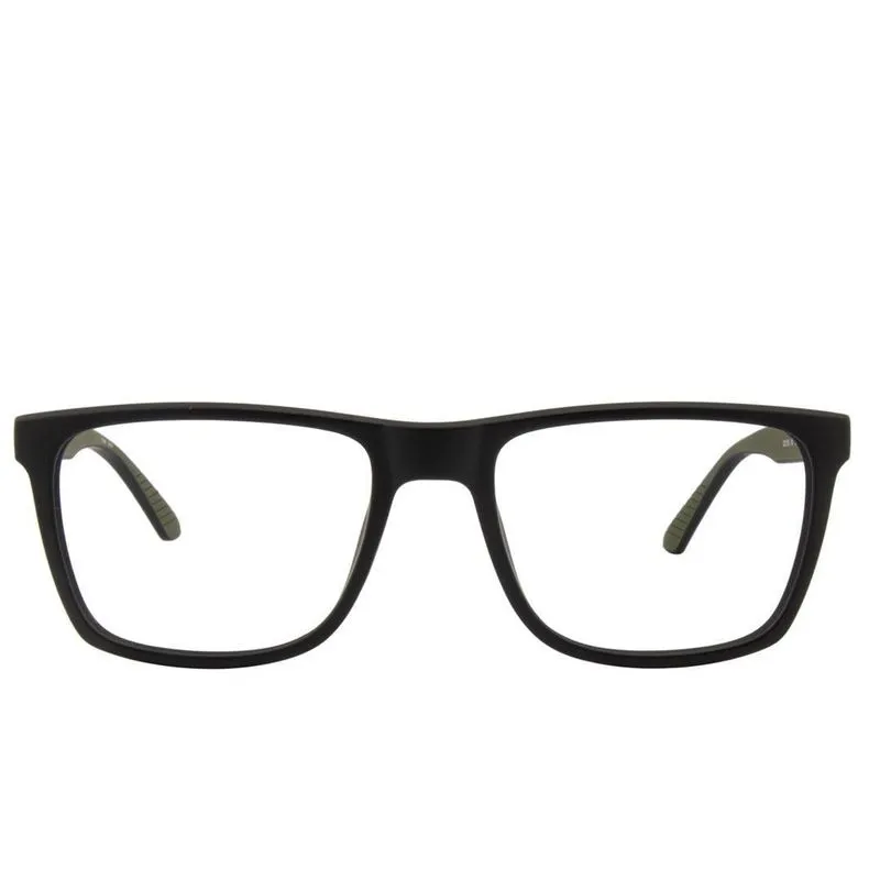 Armação Calvin Klein Ck21505 001 55-19 145 Quadrado Preto