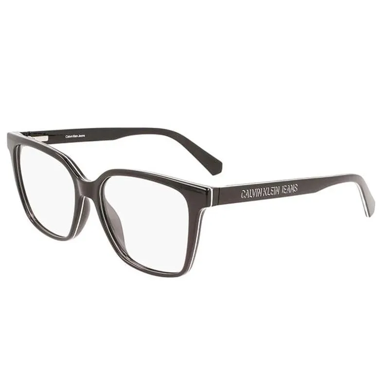Armação de Óculos de Grau Calvin Klein Jeans, modelo CKJ21639, cor 001, tamanho 53