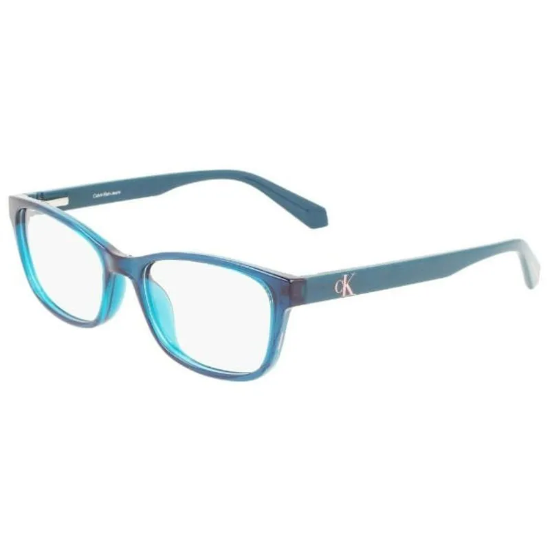 Armação de Óculos de Grau Calvin Klein Jeans CKJ2262 Unissex Redondo Acetato Azul Armação de Óculos de Grau Calvin Klein Jeans CKJ2262 Unissex Redondo Acetato A