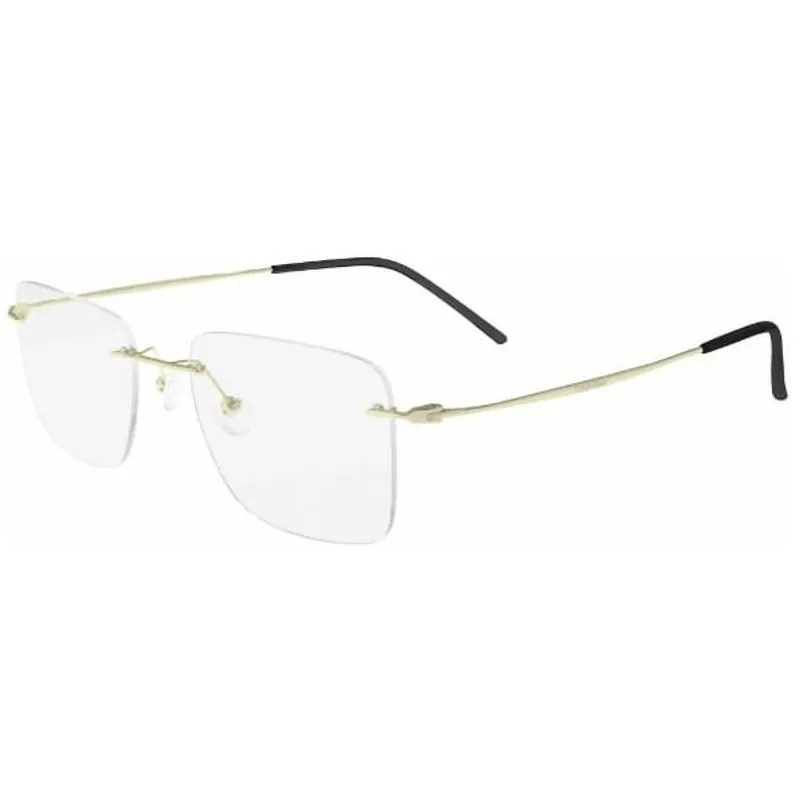 Armação de Óculos de Grau Masculino Calvin Klein CK22125TB Dourado/Preto