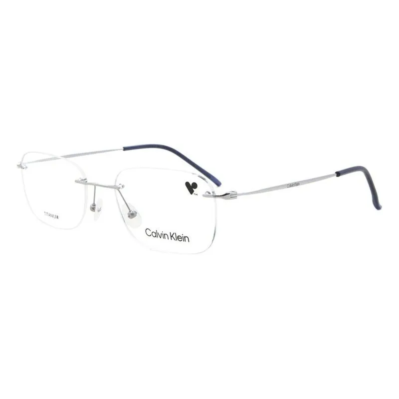 Armação de Óculos de Grau Unissex Calvin Klein CK22125TD Titânio